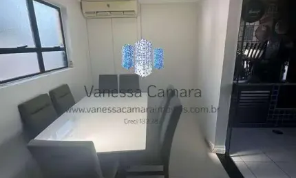 Apartamento para Venda em São Vicente, Centro, 3 dormitórios, 1 suíte, 3 banheiros, 2 vagas