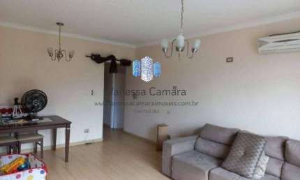 Apartamento para Venda em Santos, Gonzaga, 3 dormitórios, 2 banheiros, 1 vaga