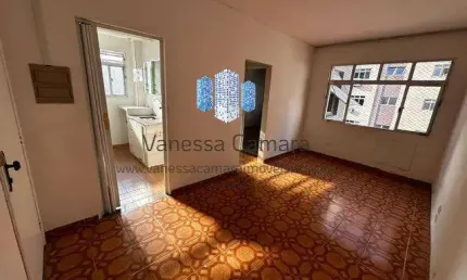 Apartamento para Venda em Santos, Pompéia, 1 dormitório, 1 banheiro, 1 vaga