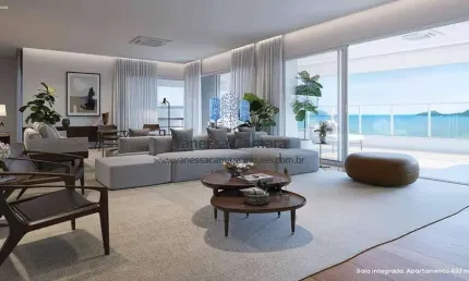Apartamento para Venda em Santos, Gonzaga, 4 dormitórios, 4 suítes, 4 banheiros, 4 vagas