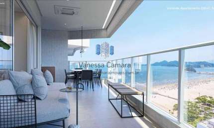 Apartamento para Venda em Santos, Gonzaga, 3 dormitórios, 3 suítes, 4 banheiros, 3 vagas