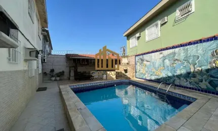Casa para Venda em Santos, Macuco, 4 dormitórios, 1 suíte, 2 vagas