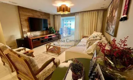 Apartamento para venda em santos, aparecida, 3 dormitórios, 3 suítes, 5 banheiros, 3 vagas