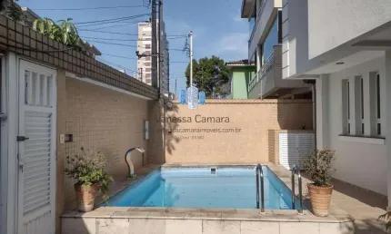 Casa para Venda em Santos, Aparecida, 3 dormitórios, 2 suítes, 3 banheiros, 3 vagas