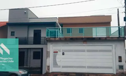 Vende-se sobrado, 3 dormitórios, 4 banheiros, com edícula e churrasqueira – 150m² por r$ 700.000,00 – villa di césar, mogi das cruzes/sp