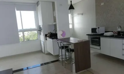 Flat/loft/estúdio - condomínio uno loft, vila oliveira - mogi das cruzes