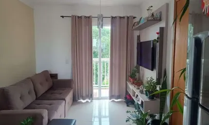 Apartamento com 2 dormitórios à venda - Condomínio Recanto das Águas, Vila Perracini - Poá/SP