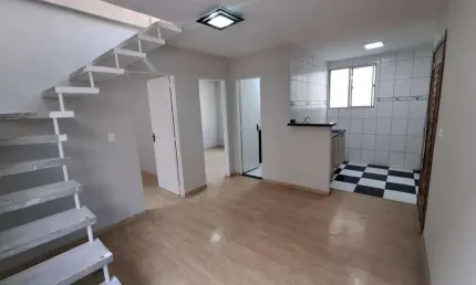 Apartamento duplex com 2 dormitórios à venda, 86 m² por r$ 255.000,00 - jardim itamarati - poá/sp