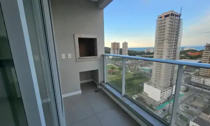 Apartamento de 1 Suíte  + 1 Dormitório na Praia Brava