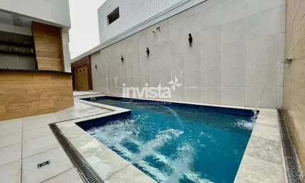 Casa com 4 quartos à venda no Pompéia, Santos 