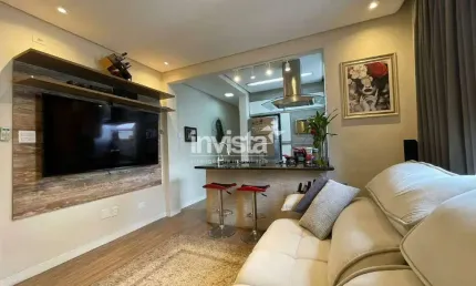 Apartamento com 1 quarto à venda no Gonzaga, Santos 