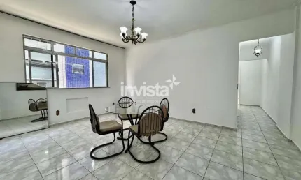 Apartamento com 2 quartos à venda no Embaré, Santos 