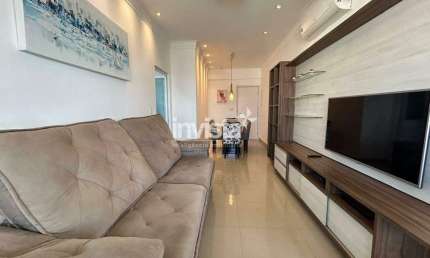 Apartamento com 2 quartos à venda na Vila Mathias, Santos 