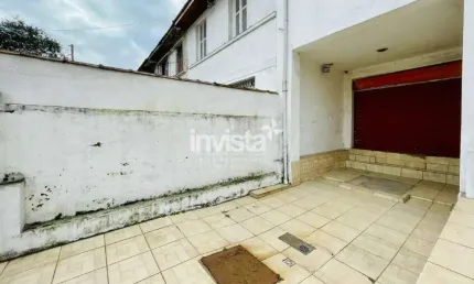 Casa com 2 quartos à venda na Vila Mathias, Santos 