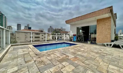 Casa com 4 quartos à venda no Embaré, Santos 