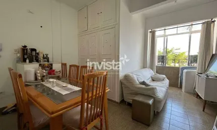 Apartamento com 1 quarto à venda no José Menino, Santos 
