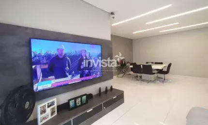 Apartamento com 3 quartos à venda no Ponta da Praia, Santos 