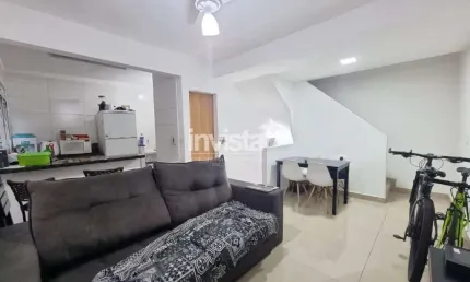 Casa com 2 quartos à venda no Macuco, Santos 