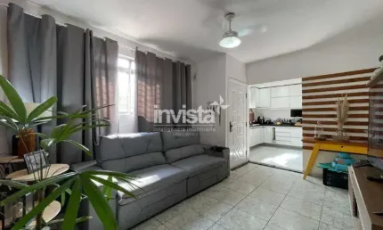 Casa com 2 quartos à venda no Macuco, Santos 
