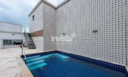 Cobertura com 4 quartos à venda no Ponta da Praia, Santos 