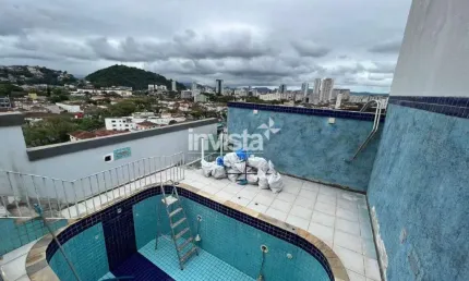 Cobertura com 3 quartos à venda na Vila Belmiro, Santos 