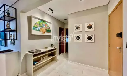 Apartamento com 2 quartos à venda no Estuário, Santos 
