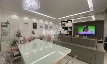 COMPRAR APARTAMENTO DE 3 DORMITÓRIOS E 1 SUÍTE NO MARAPÉ EM SANTOS