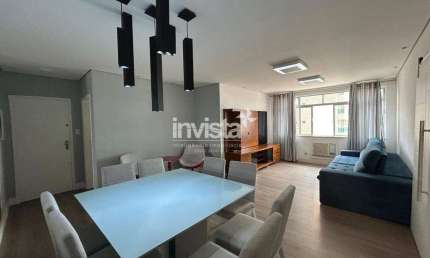 Apartamento com 3 quartos para alugar no Pompéia, Santos 