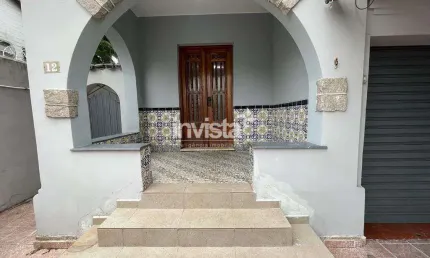 Casa com 3 quartos à venda no Gonzaga, Santos 