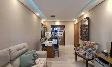 Apartamento com 2 quartos à venda na Vila Mathias, Santos 