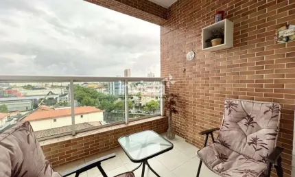 Apartamento com 1 quarto à venda no Macuco, Santos 