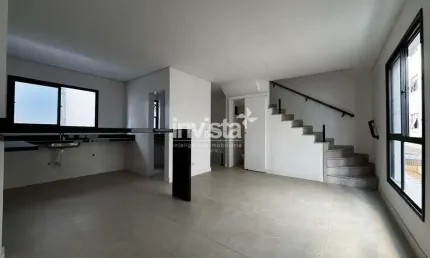 Casa com 2 quartos à venda no Boqueirão, Santos 