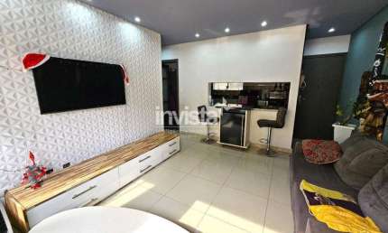 Apartamento com 2 quartos à venda no Marapé, Santos 