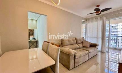 Apartamento com 2 quartos à venda na Vila Mathias, Santos 