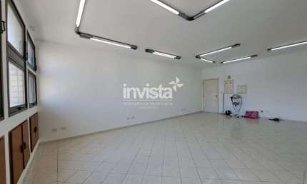 Sala comercial para alugar na Vila Mathias, Santos 