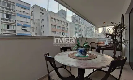 Apartamento com 3 quartos à venda no Boqueirão, Santos 