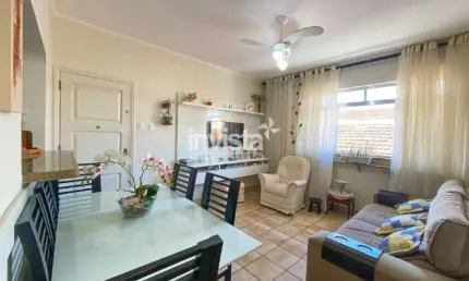 Apartamento com 2 quartos à venda no Encruzilhada, Santos 