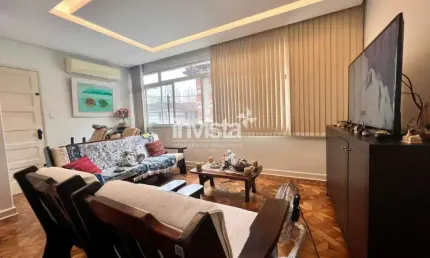 Casa com 3 quartos à venda no Ponta da Praia, Santos 