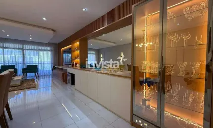 Apartamento com 4 quartos à venda no Embaré, Santos 