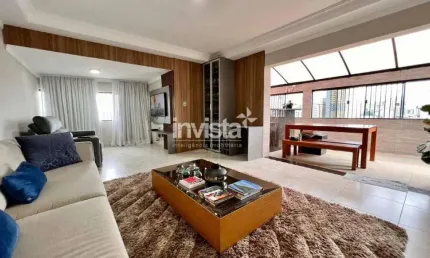 Cobertura com 3 quartos à venda na Vila Mathias, Santos 