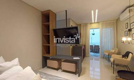 Apartamento com 1 quarto para alugar no Pompéia, Santos 