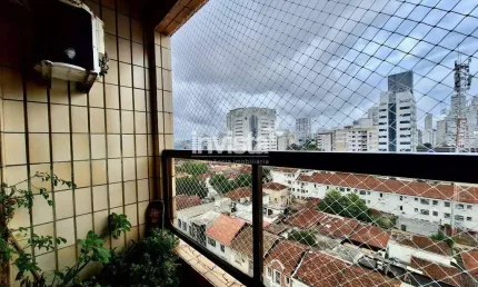 Apartamento com 3 quartos à venda no Boqueirão, Santos 