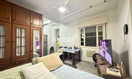 Apartamento com 1 quarto à venda no José Menino, Santos 