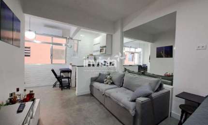 Apartamento com 1 quarto à venda no Embaré, Santos 