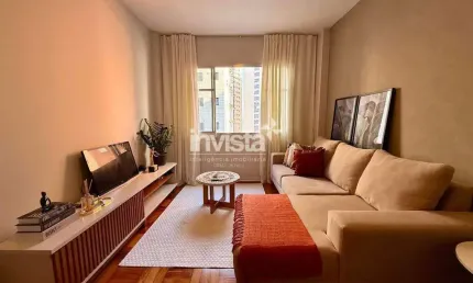 Apartamento com 1 quarto à venda no José Menino, Santos 
