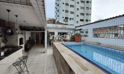 Casa com 3 quartos à venda no Ponta da Praia, Santos 