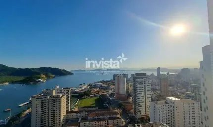 Cobertura com 4 quartos à venda no Ponta da Praia, Santos 