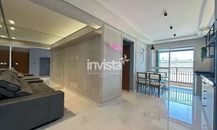 Apartamento com 1 quarto à venda no Estuário, Santos 