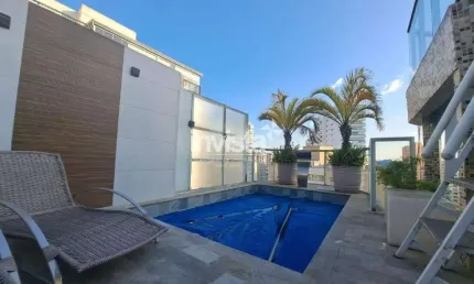 Cobertura com 2 quartos à venda no Ponta da Praia, Santos 