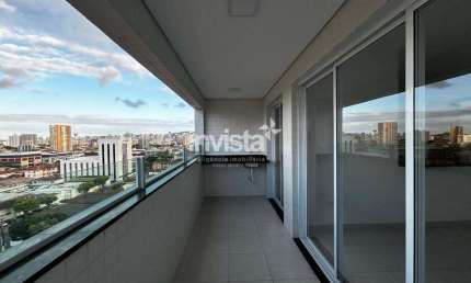 Apartamento com 2 quartos para alugar no Macuco, Santos 